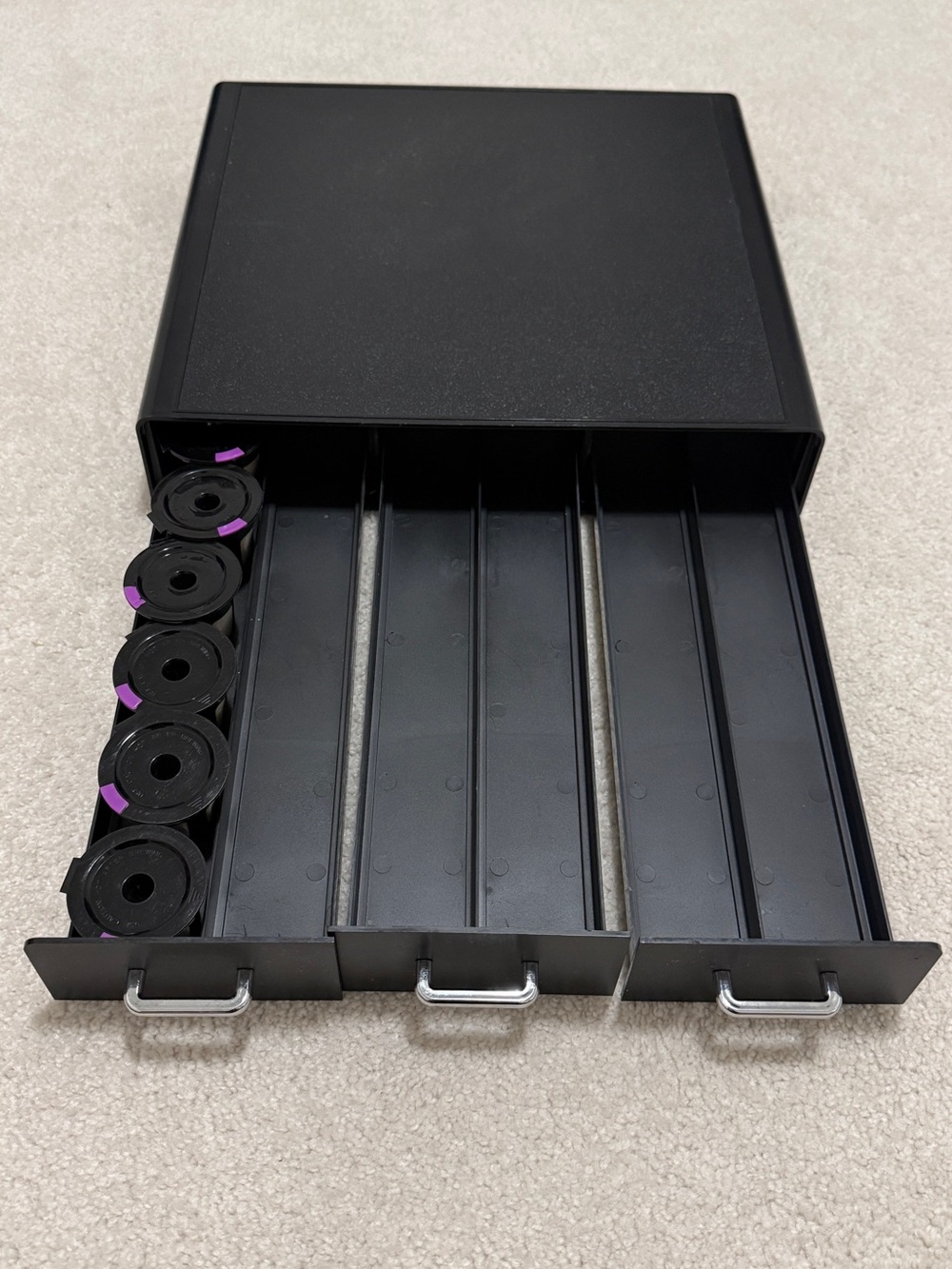 Coffee Pod Organizer Drawer with Reusable K-Cups